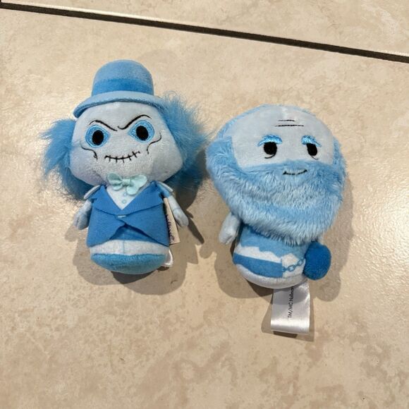 Hallmark Haunted Mansion Glow in Dark Bittys 5" 2 Ghost Plush - Picture 1 of 3